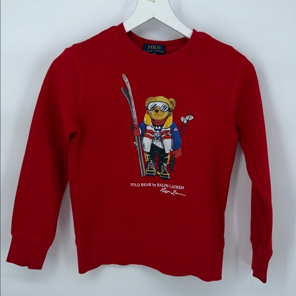 Polo Ralph Lauren Red Toddler Longsleeve Shirt! Size SP(8) - Picture 3 of 6